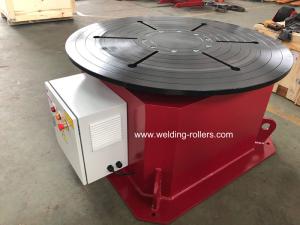China 30T Welding Positioner Turntable With Hand Control Box Rotary With Fast Rotation Speed wholesale