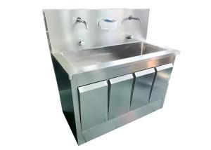 Infrared Induction Sensor Clean Room Hand Wash Equipment With Soap Dispenser