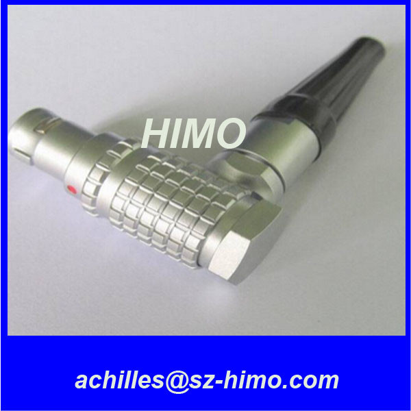 China lemo 4pin right angel connector 0B 1B 2B series wholesale