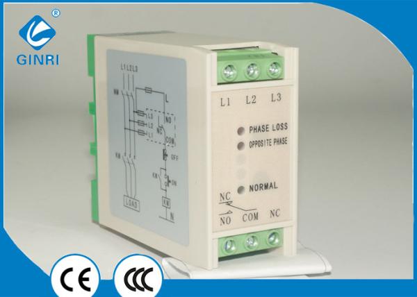 Quality Pump Three Phase Voltage Monitoring Relay , Under Voltage Over Voltage Protection Relay for sale
