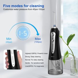 Usb Charged Cordless Water Flosser RoHS Approved