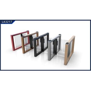 Swing Barrier Turnstile Gate Brushless Servo RFID Access Control Speed