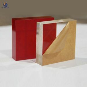 Paper Flim Clear Perspex Sheet Transparent Acrylic Panel Customized Logo