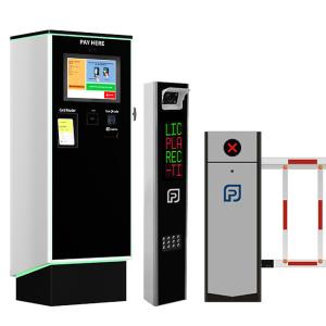 China Digital Parking Payment Kiosk With 19.1&quot; LCD Smart ANPR Parking Ticket System wholesale
