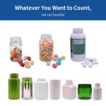 10-500ml Square Plastic Bottle Tablet Counting Machine with 15 Capacity