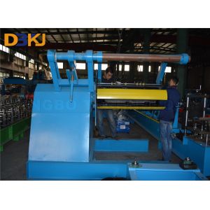 Simple Coil Slitting Line , Car Coil Slitting Machine Hydraulic Decoiler