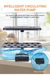 Timer Function Enabled Intelligent Hydroponic Planter in White Powered by