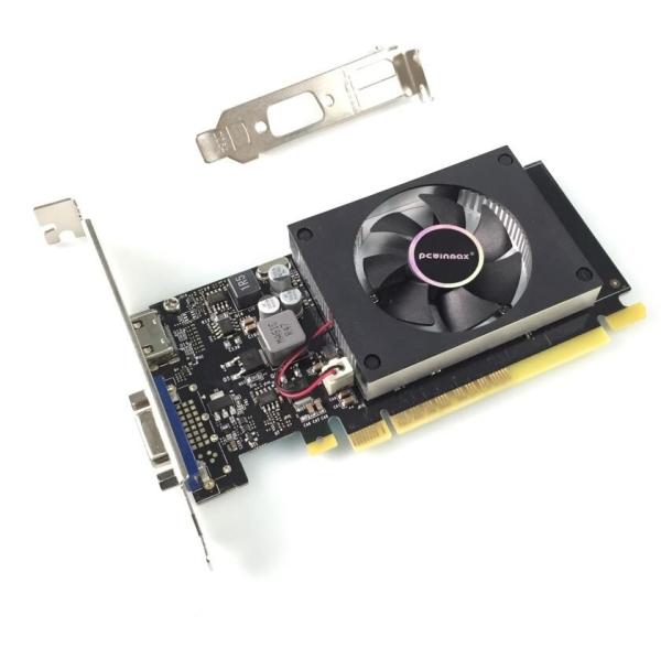 Quality PCWINMAX GT 710 Geforce Graphics Card 1GB 2GB 64 Bit GDDR3 902 MHz Single Fan Low Profile GPU For Desktop for sale