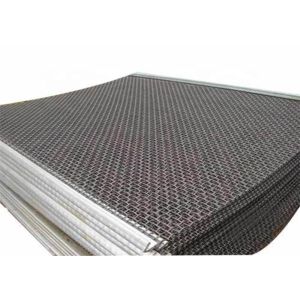 High Carbon Woven Wire Screen tension wire mesh With Hooks