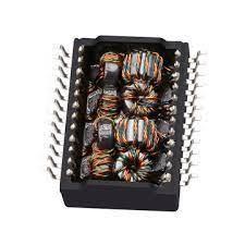 China LP5014NL 100/1000 Single Ethernet Transformer SMT Dual Port 48 Pin RoHS Connector wholesale