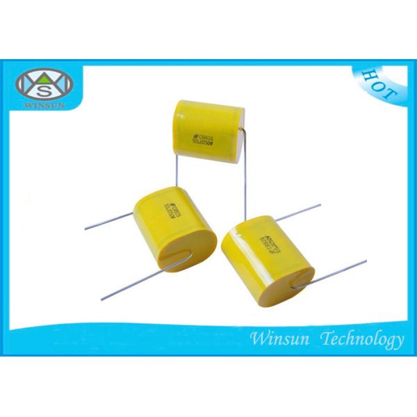 Axial Polypropylene Metallized Polyester Film Capacitor CBB20T With High