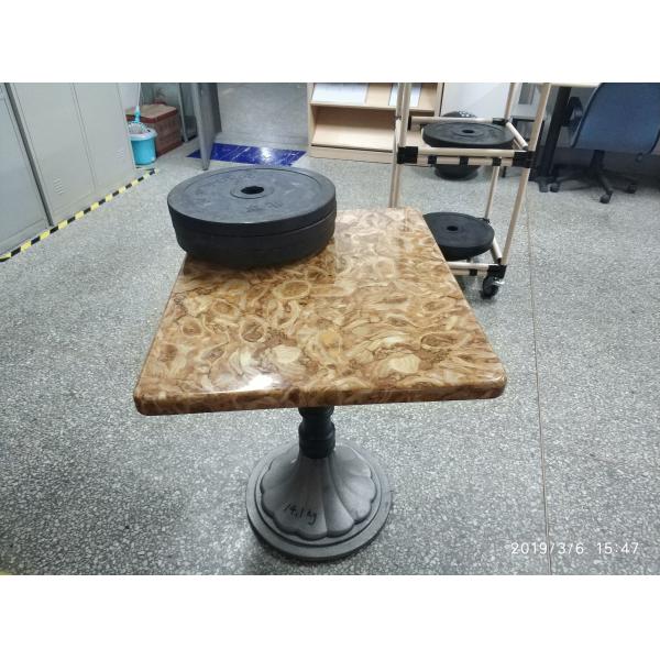 Vintage Table Base Cast Iron Powder coating Tulip Table Base BIFMA Stable test