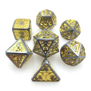 China Pokemon Card Dice Sets Polyhedral Luxury 7 Pcs Set Pokemon Card Booster Box For Dnd Game wholesale
