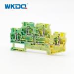 STTB 4 - PE Spring Terminal Block Clamp Ground 4mm2 Multi Level