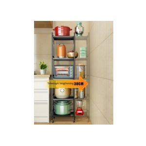 China 5 Layers Multi Layer Rotating Kitchen Rack Adjustable Length Height wholesale