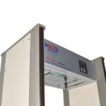 6 zones Lcd Display Door Frame Metal Detector with Remote Controller For