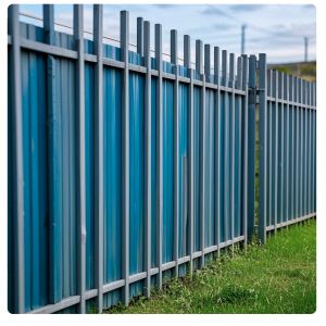China Modern Galvanized Metal Wall Fence Panels UV Resistant All Climate wholesale