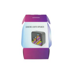 China Customized Color Bluetooth Speaker Box Cardboard Gift Folding Boxes with Plastic Hook on sale