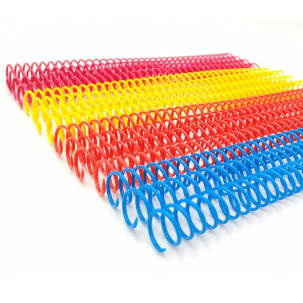 36 48 Loops PVC Plastic Spiral Binding Ring 1-3/4" For School