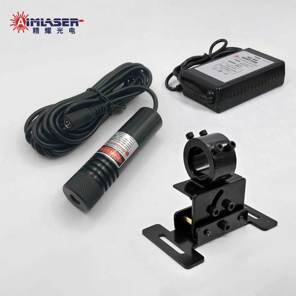 Quality Green Laser Line Generators 520nm 532nm With Power Supply Adapter And Mounting Bracket for sale