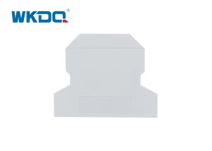 Gray ATP-JUK Partition Plate Screw Terminal Block , Din Rail Mount Terminal Block Flame Retarding
