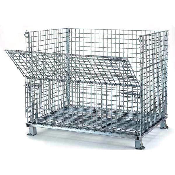 Heavy Duty Powder Coated 800mm Width Wire Mesh Container