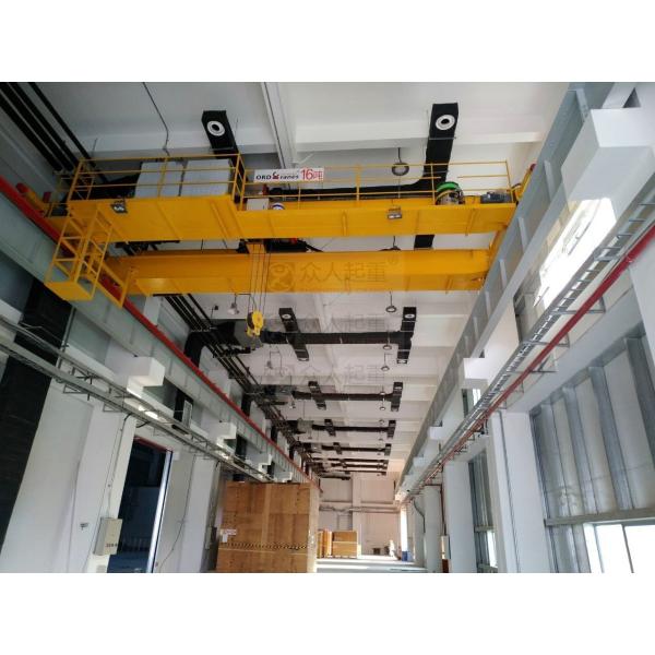 OEM ODM Electric Overhead Crane 5ton High Lifting Speed Double Girder Bridge Crane