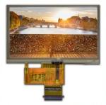 ST7262 LVDS Interface Display 5 Inch TFT LCD Display LVDS Capacitive Touch Panel
