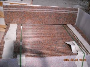 China Polished G562,Maple red,China red granite stairs&amp;steps wholesale