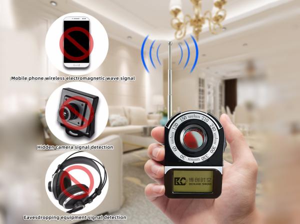 Quality Cc309 anti eavesdropping anti camera signal detector GSM mobile phone wireless electromagnetic wave signal detection for sale