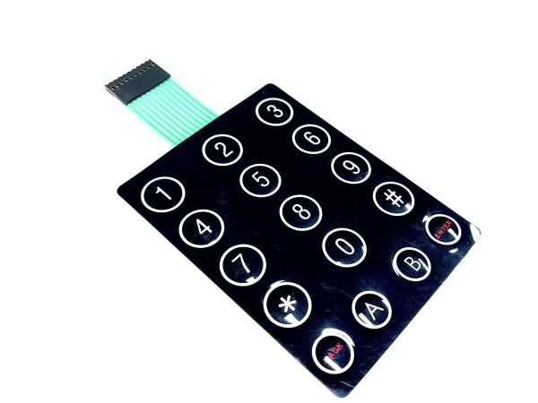 Quality OEM Customized Design Tactile Dome Switch Industrial With Glossy Surface for sale