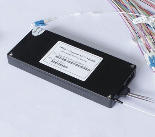 Quality Low Insertion Loss Athermal AWG Arrayed Waveguide Grating DWDM Fiber Multiplexer for sale