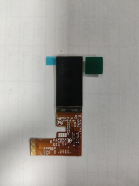 Quality Vertical OLED AM display module with a resolution of 120 x 200 and an SPI interface of 0.95 inches for sale
