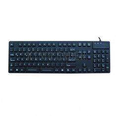 Super Slim Waterproof Silicone Keyboard With FN Keys And Numeric Keypad In USB