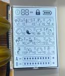 3.6V Positive Matrix HTN LCD Display Transmissive Graphic LCD Screen For