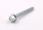 Galvanized Hardened Indented Hexagon Flange Head Self Tapping Screws with Cone