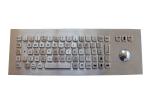 IP67 Waterproof Panel Mount Keyboard Mechanical With 38mm Trackball