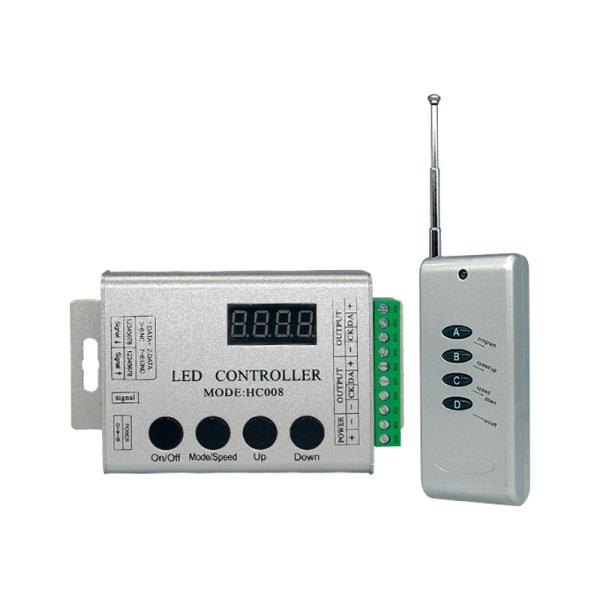 Quality RF 4 Key Hc008 RGB LED Pixel Controller With 133 Effect Modes for sale
