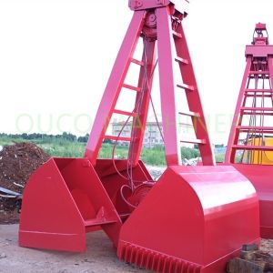 Lifting Bulk 2 Peels Clamshell Mechanical Grab Bucket