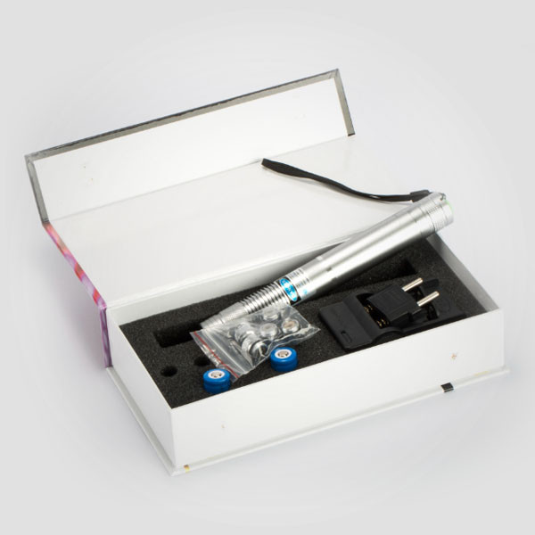 445nm 2000mw blue laser pointer with rechargeable battery