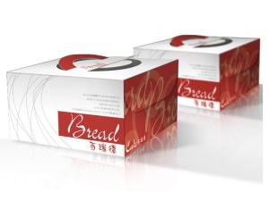 Foldable Creative Recycle Paper Material Cake Box , OEM Design Paper Cake Box Packaging With Handle