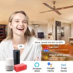 SMATRUL Tuya WiFi Smart Fan Speed Regulation DIY Mini Switch Module Remote