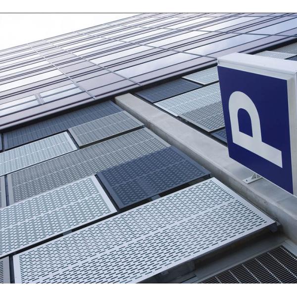 Customized Hole Shape Perforated Metal Sheet With Durable Surface For Industry Use