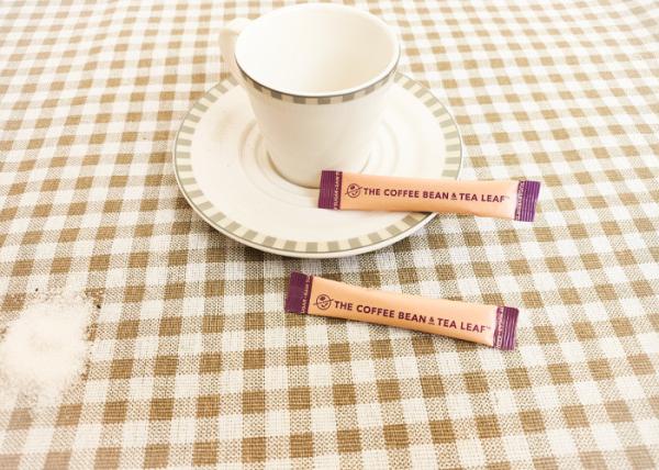 Quality Single Condiment Packets With Customized White Sugar Design Options for sale