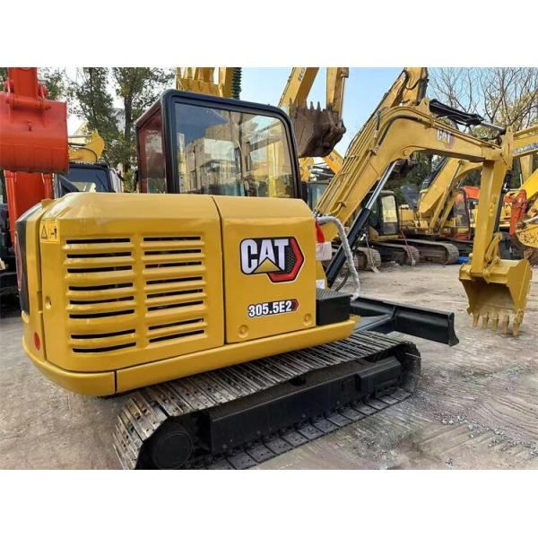850 Working Hours Used Cat Excavator With C2.4 DI Engine And Max Bucket Loading Weight Of 0.22m3