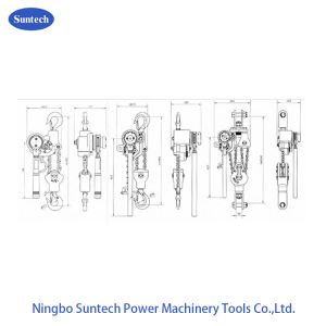 Aluminium Alloy Transmission Line Tool Manual Handle Series Lifting Electric
