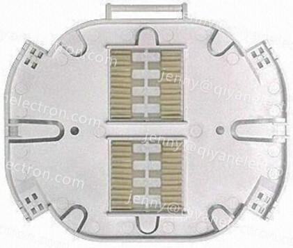 FTTH Closure Splice Tray with Protecting Tube, Easy to Operate, Suitable for