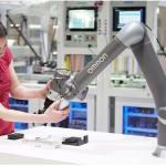 Collaborative Robot TM14 With CNC robotic Arm For Loading And Unloading As Pick