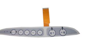 China Custom LED Membrane Switch Panel , FPC Flex Circuit And Waterproof on sale
