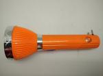 BN-8890 Orange Rechargeable LED Flashlight with Side Lamp LED Torch Light
